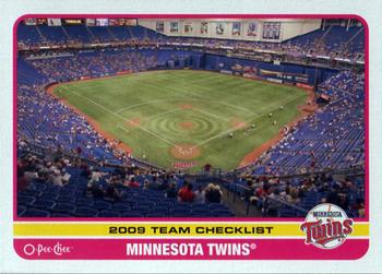 2009 O-Pee-Chee #526 Minnesota Twins Front