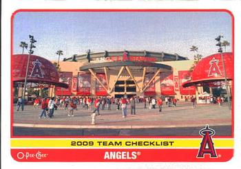 2009 O-Pee-Chee #529 Los Angeles Angels Front