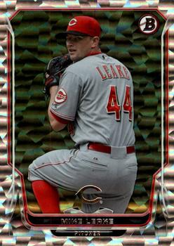 2014 Bowman - Silver Ice #10 Mike Leake Front