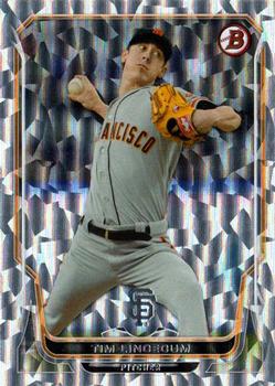 2014 Bowman - Silver Ice #73 Tim Lincecum Front