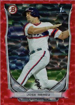 2014 Bowman - Prospects Red Ice #BP17 Jose Abreu Front