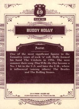 2014 Panini Golden Age #69 Buddy Holly Back