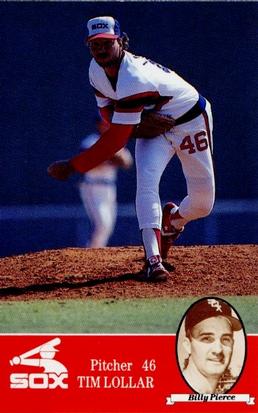 1985 Coke Chicago White Sox #NNO Tim Lollar / Billy Pierce Front