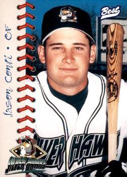 1997 Best South Bend Silver Hawks #10 Jason Conti Front