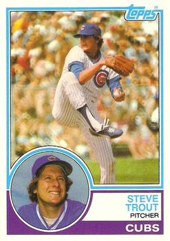 1983 Topps Traded #117T Steve Trout Front