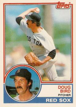 1983 Topps Traded #12T Doug Bird Front