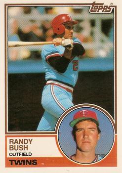 1983 Topps Traded #17T Randy Bush Front