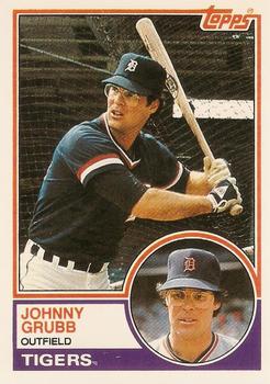 1983 Topps Traded #38T Johnny Grubb Front