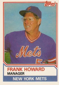 1983 Topps Traded #47T Frank Howard Front