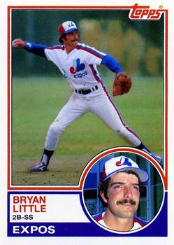 1983 Topps Traded #62T Bryan Little Front