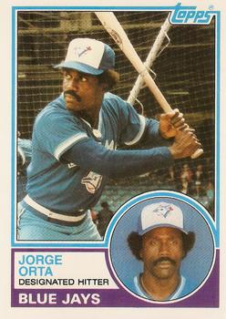 1983 Topps Traded #82T Jorge Orta Front