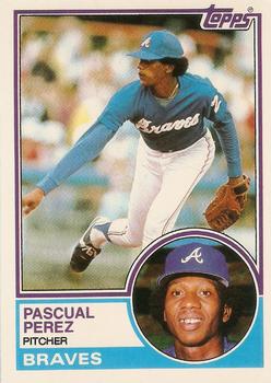 1983 Topps Traded #84T Pascual Perez Front