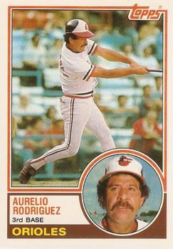 1983 Topps Traded #97T Aurelio Rodriguez Front