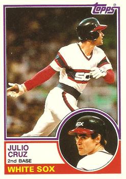 1983 Topps Traded #23T Julio Cruz Front