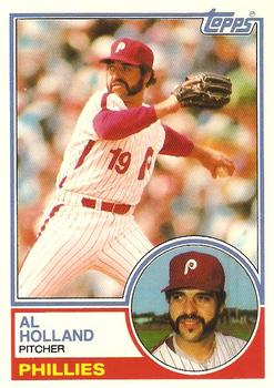 1983 Topps Traded #46T Al Holland Front