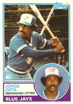 1983 Topps Traded #82T Jorge Orta Front
