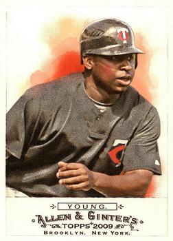 2009 Topps Allen & Ginter #318 Delmon Young Front