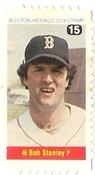 1983 Boston Herald SoxStamps #15 Bob Stanley Front