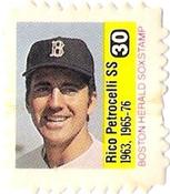 1983 Boston Herald SoxStamps #30 Rico Petrocelli Front