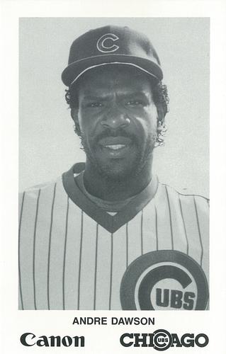 1987 Canon Chicago Cubs #5 Andre Dawson Front