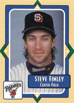 1998 San Diego Padres MADD #NNO Steve Finley Front