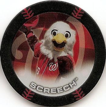 2014 Topps Chipz - Mascots Black #NNO Screech Front