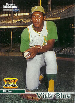 1999 Sports Illustrated Greats of the Game #61 Vida Blue Front