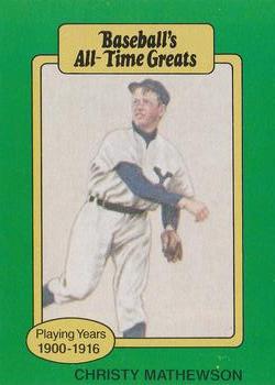 1987 Hygrade All-Time Greats #NNO Christy Mathewson Front