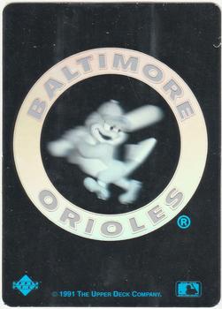 1991 Upper Deck - Team Logo Holograms #NNO Baltimore Orioles Front