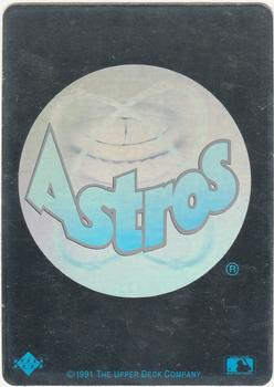 1991 Upper Deck - Team Logo Holograms #NNO Houston Astros Front