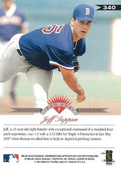 1997 Leaf #340 Jeff Suppan Back