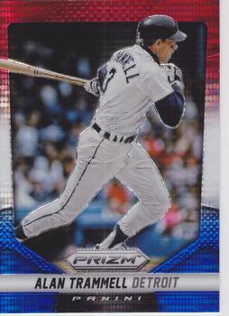 2014 Panini Prizm - Prizms Red White and Blue Pulsar #156 Alan Trammell Front