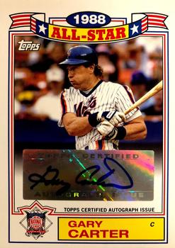 2014 Topps Archives - 1987 Topps All-Stars Autographs #87A-GC Gary Carter Front