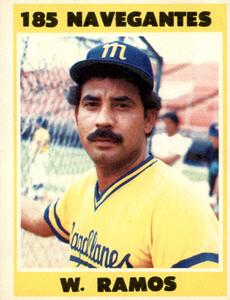 1987-88 Venezuelan Winter League Stickers #185 Wolfgang Ramos Front