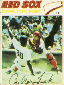 1977-78 Venezuelan Winter League Stickers #141 Carlton Fisk Front