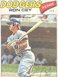 1977-78 Venezuelan Winter League Stickers #171 Ron Cey Front