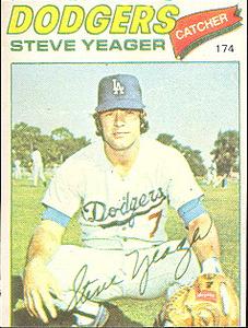 1977-78 Venezuelan Winter League Stickers #174 Steve Yeager Front