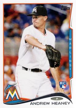2014 Topps Update #US-245 Andrew Heaney Front