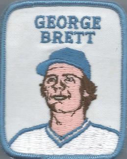 1979 Penn Emblem Baseball Patches #NNO George Brett Front