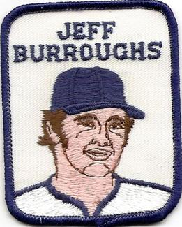 1979 Penn Emblem Baseball Patches #NNO Jeff Burroughs Front