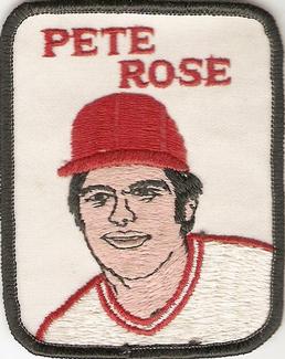 1979 Penn Emblem Baseball Patches #NNO Pete Rose Front