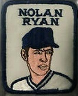 1979 Penn Emblem Baseball Patches #NNO Nolan Ryan Front
