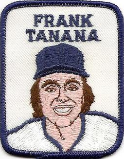 1979 Penn Emblem Baseball Patches #NNO Frank Tanana Front