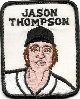 1979 Penn Emblem Baseball Patches #NNO Jason Thompson Front