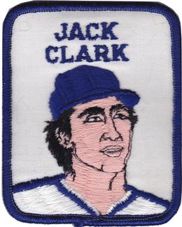 1979 Penn Emblem Baseball Patches #NNO Jack Clark Front