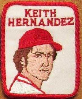 1979 Penn Emblem Baseball Patches #NNO Keith Hernandez Front