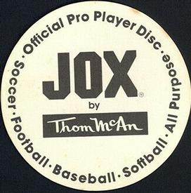 1985 Thom McAn Jox Discs #NNO Jack Morris Back