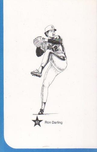1986 Big Apple Mets / Yankees (Unlicensed) #12 Ron Darling Front