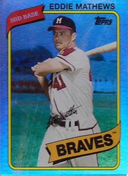 2014 Topps Archives - Silver #68 Eddie Mathews Front