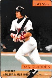 1989 Phoenix Baseball Magnetables #NNO Dan Gladden Front